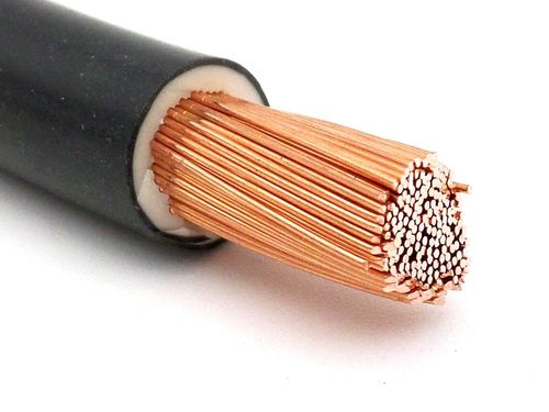 25mm² 196/0.40 Semi-Flexible Battery Starter Cable Black