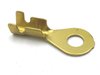 4mm 1.0mm² - 2.5mm² Brass Crimp Auto Cable Ring Terminal