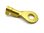 4mm 1.0mm² - 2.5mm² Brass Crimp Ring Terminals 50 Pack