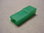 Green Plastic 6.3mm Female Cover 10 Pack