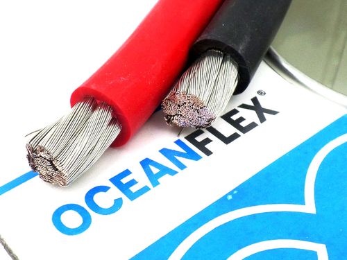 Flexible Marine Boat Automotive Wire 10m Black Battery Welding Cable 25mm² 170a 