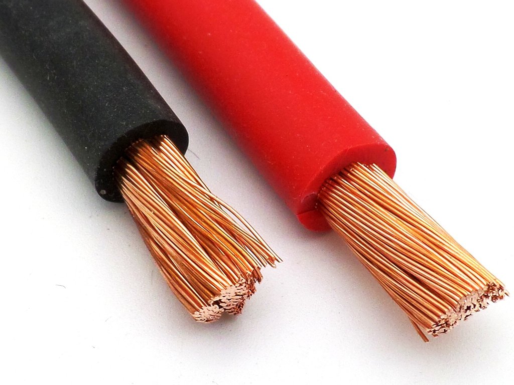 10 Metres Red 110amp 206/0.30 16mm2 PVC Copper Battery Cable Welding 4 Free Eyelets 16-10 