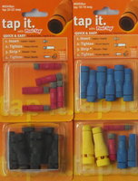 Posi-Tap cable connectors, no crimping tools required