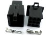 2.8mm 9 Way Black Mini Latch Motorcycle Harness Connector