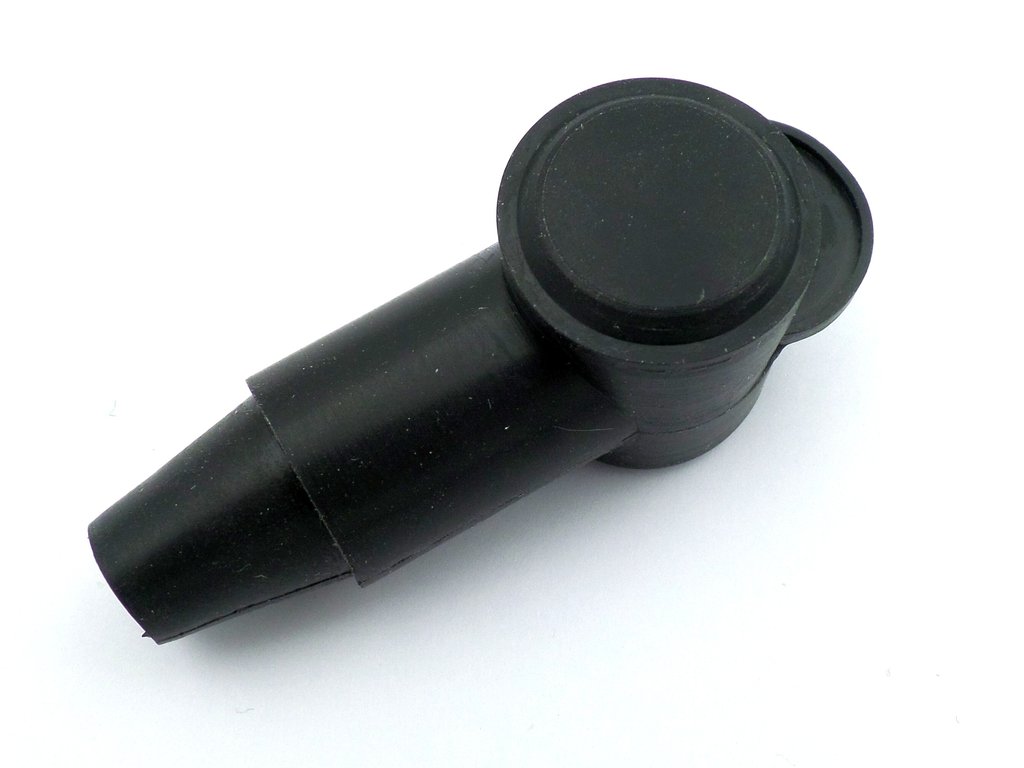 PVC ring terminal cover 8mm -12mm O.D. positive cable