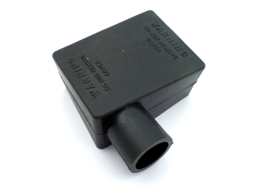 Right 90 degree battery terminal negative cover 60mm - 70mm