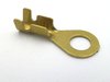 5mm 1.0mm² - 2.5mm² Brass Crimp Car Cable 12v Ring Terminal