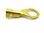 6mm 1.0mm² - 2.5mm² Brass Crimp Ring Terminals 10 Pack