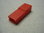 Red Plastic 6.3mm Female Cover