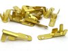 2.8mm Plain Brass Male Terminal Without Lock 10 Pack