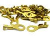 Brass Ring Terminal 0.5mm² - 1.0mm² 5mm Hole-50 Pack