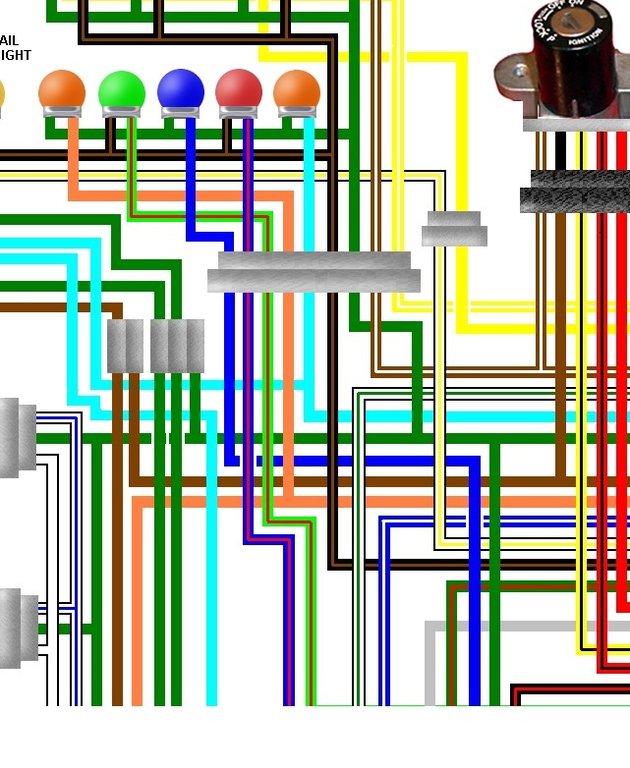 Honda Cbx750f Uk Spec Colour Electrical Wiring Diagram