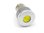 LED 12 Volt 80 Ma BA15S Stop Tail Indicator White Bulb.