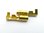 3 Way Black Rubber Connector and 3.9mm Brass Bullets KH750