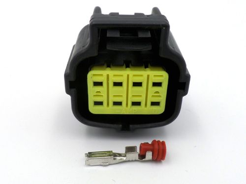 Econoseal J Series 8 Way Female Wiring Connector 174982-2