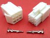 2.8mm 9 Way White 12 volt CCM Motorcycle Wiring Loom Connector