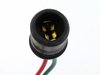 Motorcycle Clocks T10 W5W Red Green Bulb Holder With Tails B-1