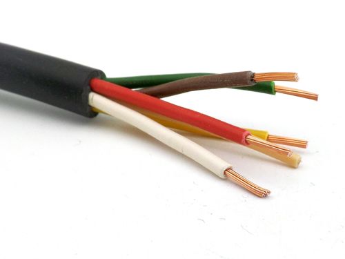 1.0mm² 5 Core Copper 8.75 Amps Automotive Car Trailer Cable