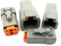 Deutsch DTP series multiway connectors