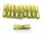Yellow Heat Shrink Female Bullet Terminal Connector 10 Pack