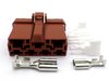 7 Way Brown 8.0mm HD Series Female Harness Rectifier Connector
