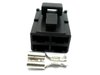 6.3mm 4 Way Black Latched Relay Wiring Harness Connector Plug
