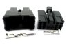 10 Way Black Automotive Unsealed Wiring Loom Connector L-32