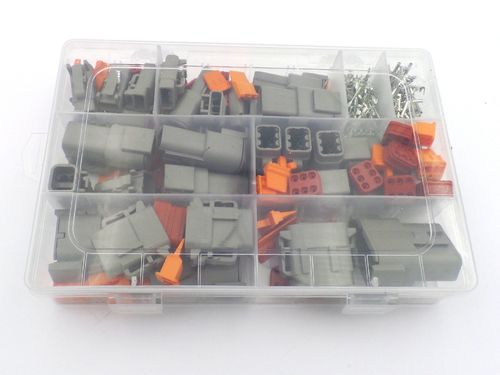 DTM 16 Grey connector sets wiring loom connector kit box N-10