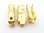 Motorcycle Automotive Fuse Box Terminals Type 3 Brass 10 Pack