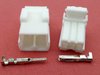 3 Way White Triumph Tail Stop Brake Light Wiring Loom Connector L-18