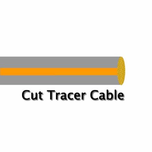 0.75mm2 12v 24v 14 amp DC power grey orange tracer cable