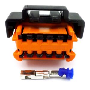 Connector Renault 10 Way Orange Female Headlight Plug X-5