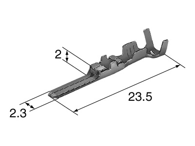 Connector Honda 14 Way Male HW 2.3mm 090 Plug L-31 - Image 4
