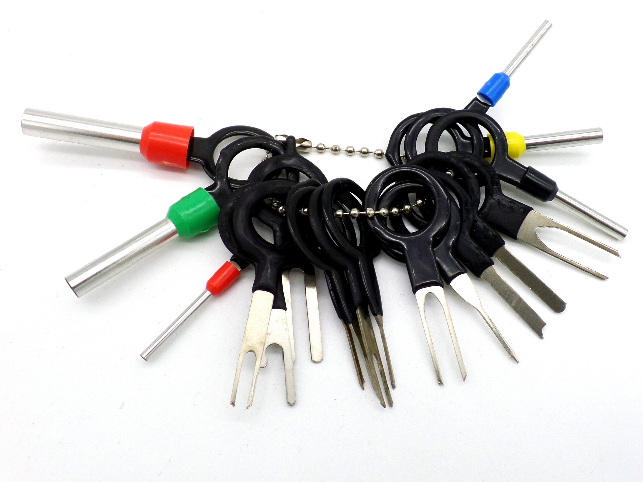 11 way automotive terminal removal extractor set