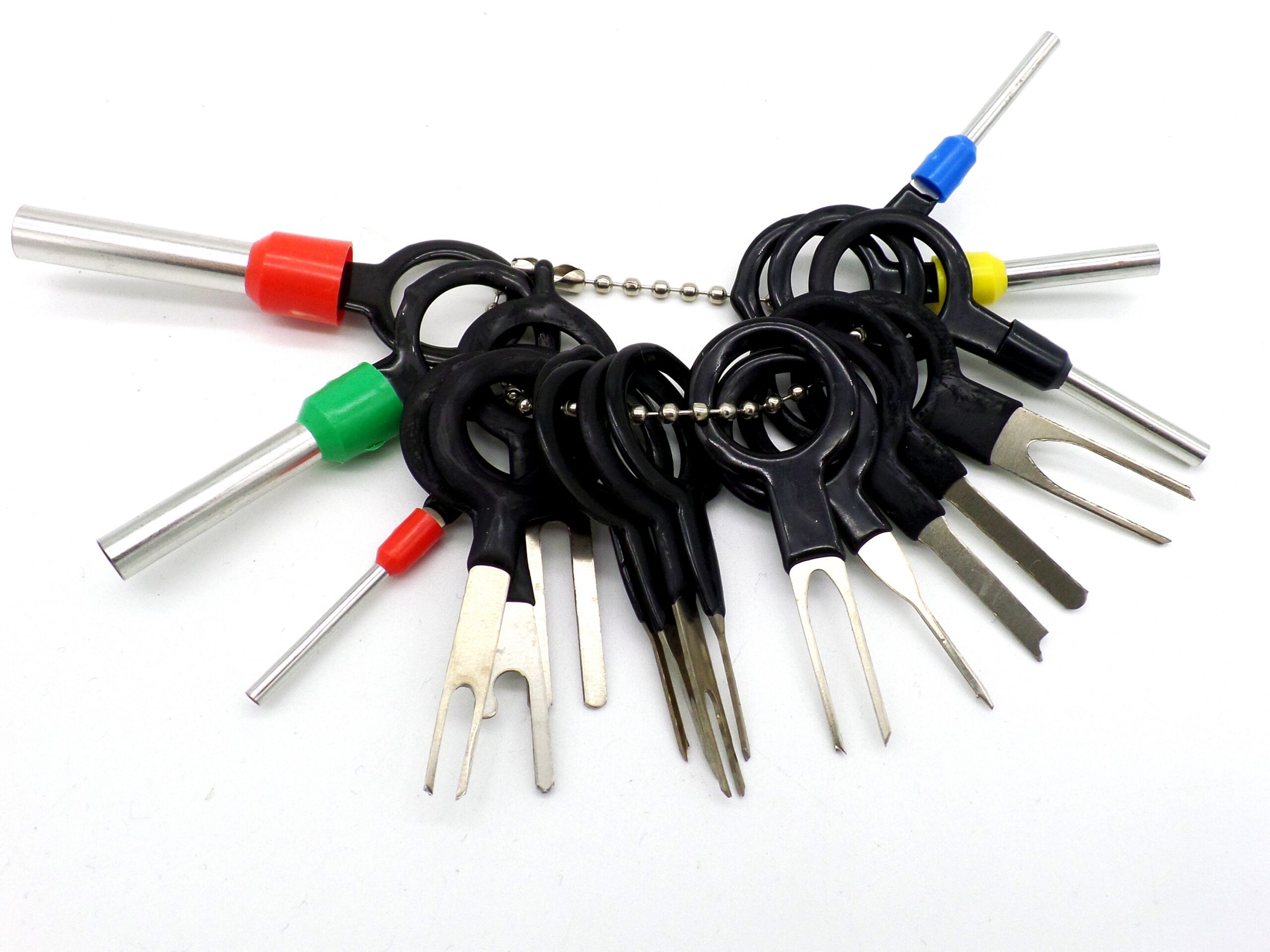 11 way automotive terminal removal extractor set
