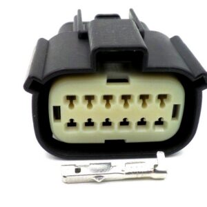 Connector 12 Way Female Harley Davidson Wiring Loom Plug B-1