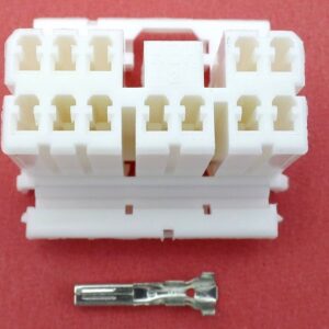 Connector 12 Way Female Honda GL1500 Radio Harness Plug