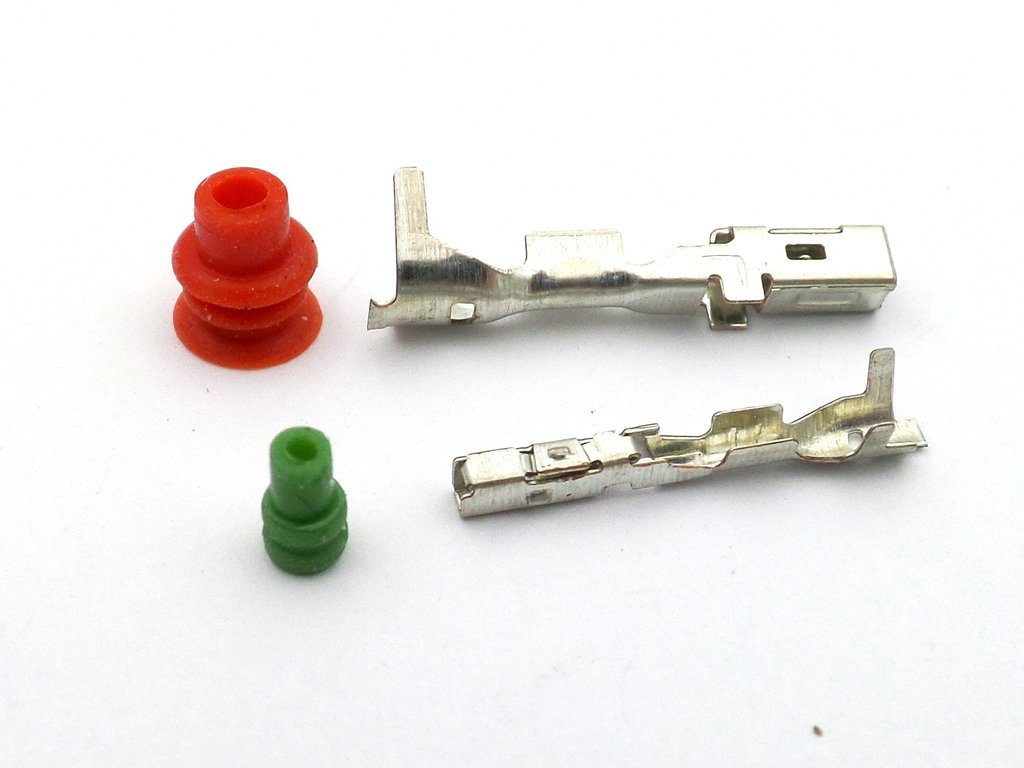 Connector Hyundai 14 Way Female Green Headlight Plug K-33 - Image 3