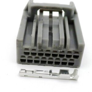 16 Way Suzuki GSXR Grey Dash Wiring Loom Harness Connector Plug T5-1