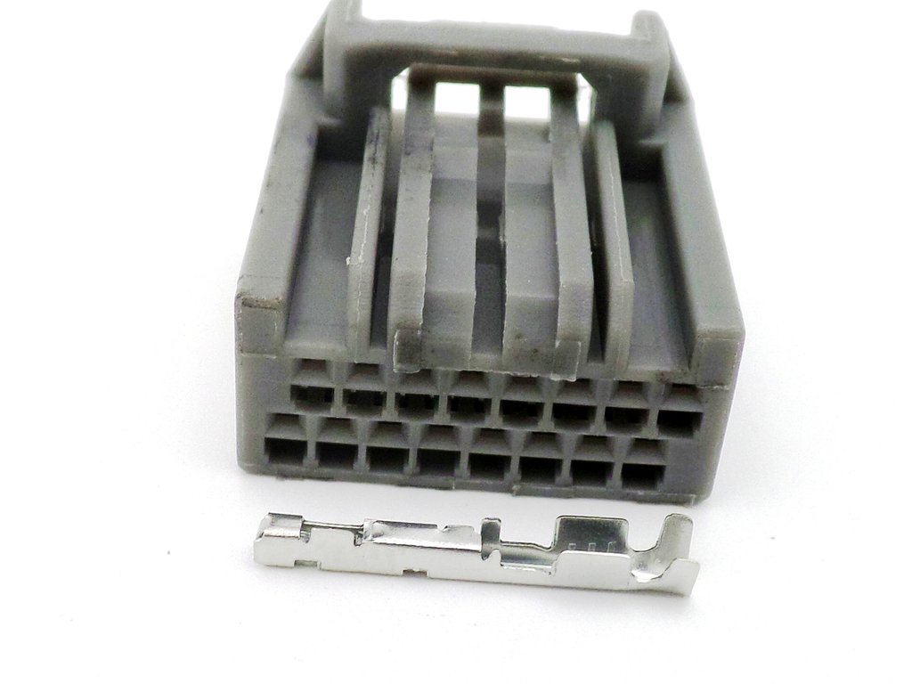 16 Way Suzuki GSXR Grey Dash Wiring Loom Harness Connector Plug T5-1