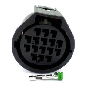 16 Way Jaguar Range Rover Female Headlight Wiring Connector T5-2