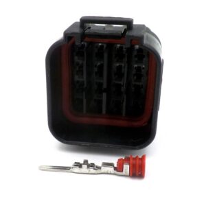 Connector 16 Way Black Kawasaki Male Sealed Plug D-4