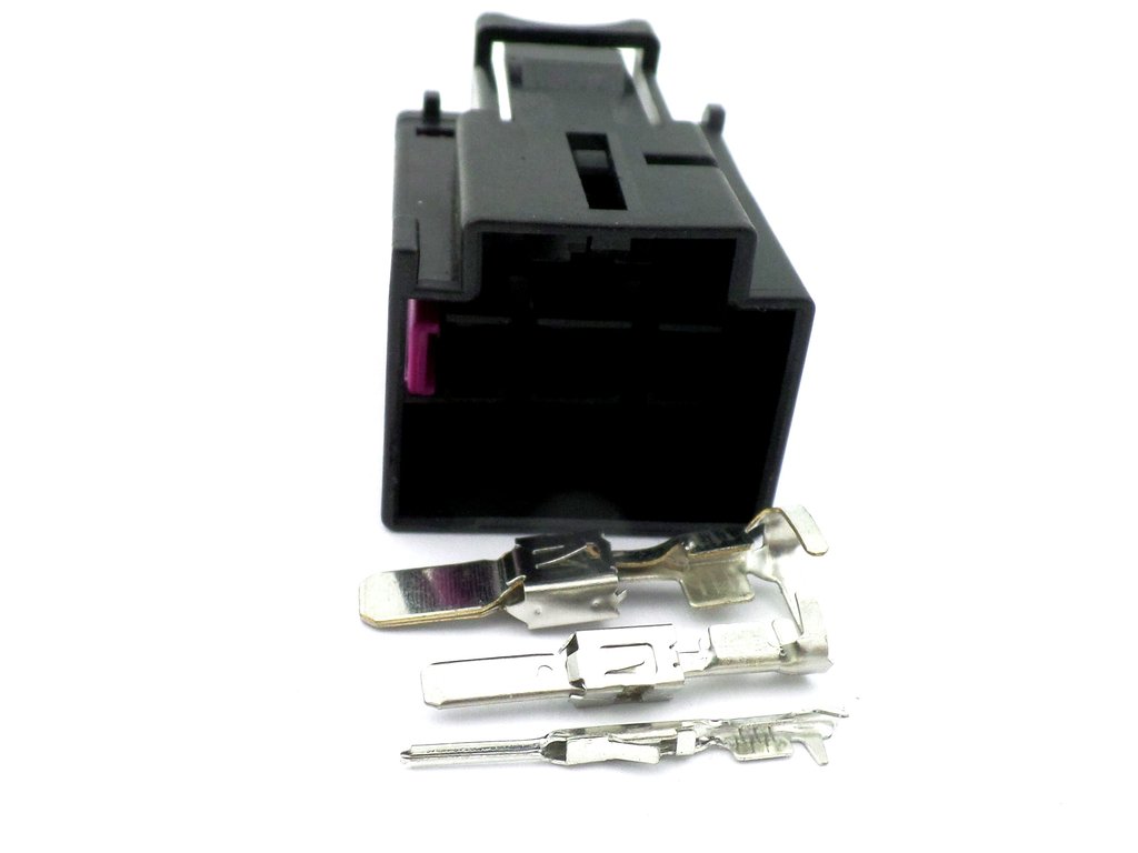 Connector 17 Way Black Male Seat Wiring Harness Plug C-6