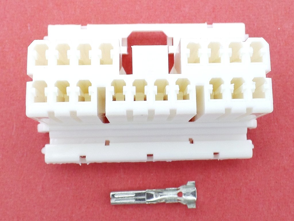 Connector 18 Way Female Honda GL1500 Radio Plug K-21