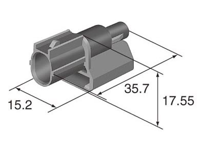 Connector 1 Way HX 040 Male Automotive Wiring Plug A-5 - Image 4