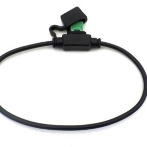 Fuse Holder Mini Blade 20A Black Motorcycle Automotive