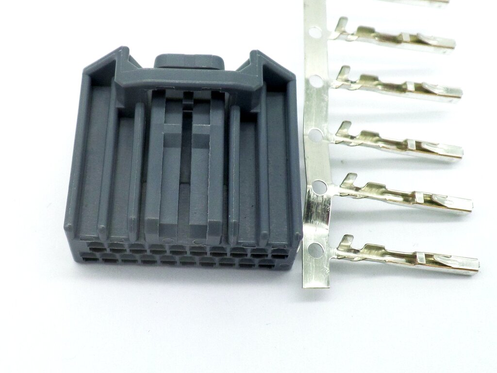 Connector 20 Way Yamaha Grey Speedo Loom Plug B-6 - Image 2