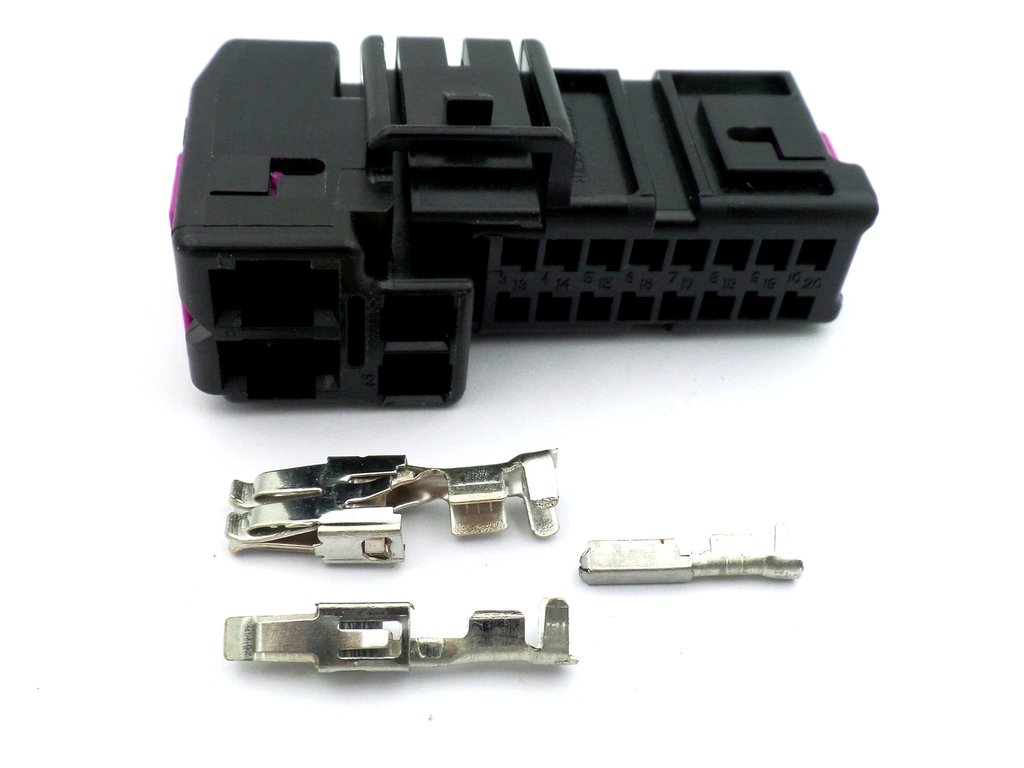Connector 20 Way Audi A2 A3 A4 A6 TT Mk2 Female Door Plug