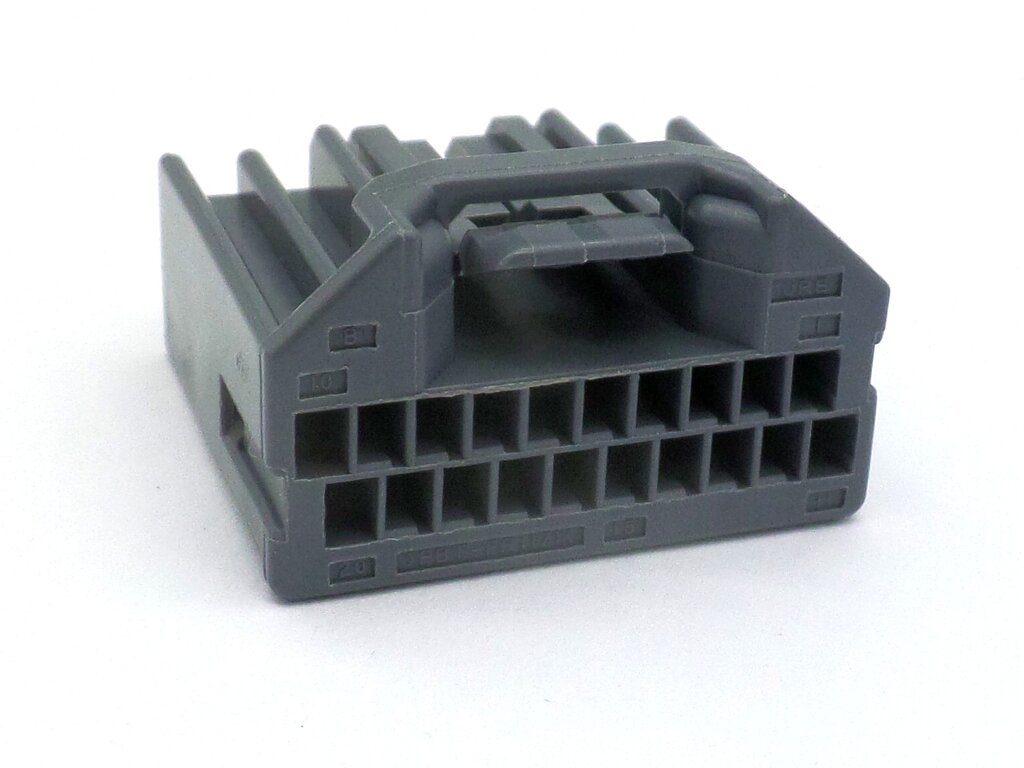 Connector 20 Way Yamaha Grey Speedo Loom Plug B-6 - Image 3
