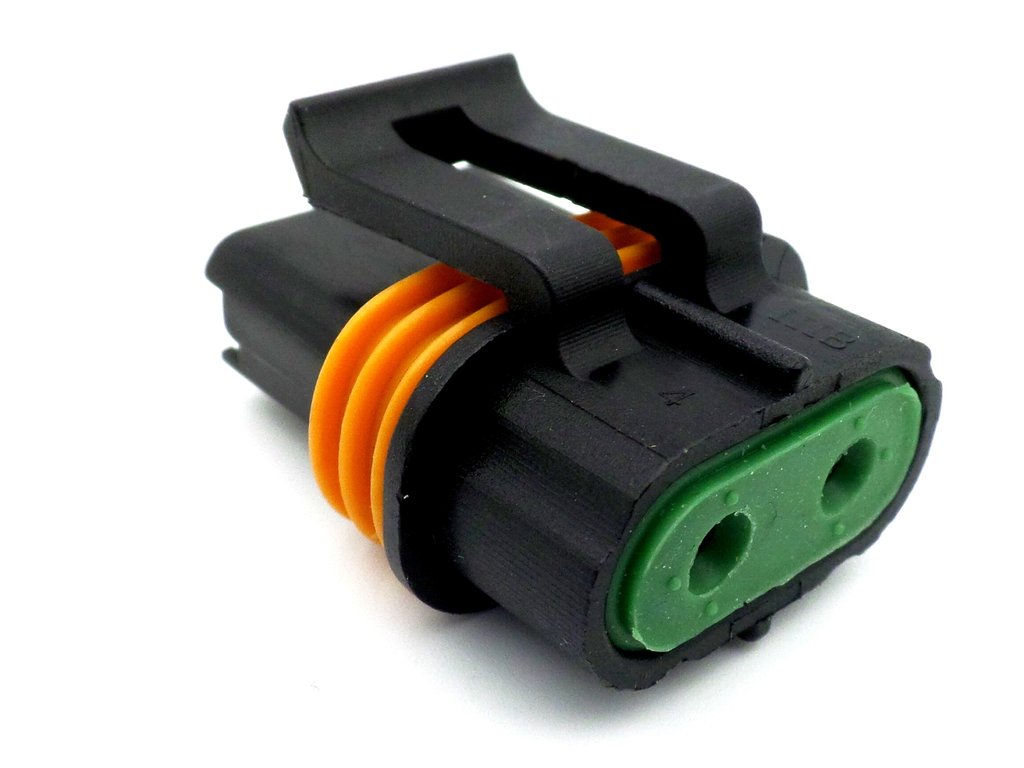 Connector Metri Pack 630 2 Way 2.5 - 3.5mm terminals K-16 - Image 2